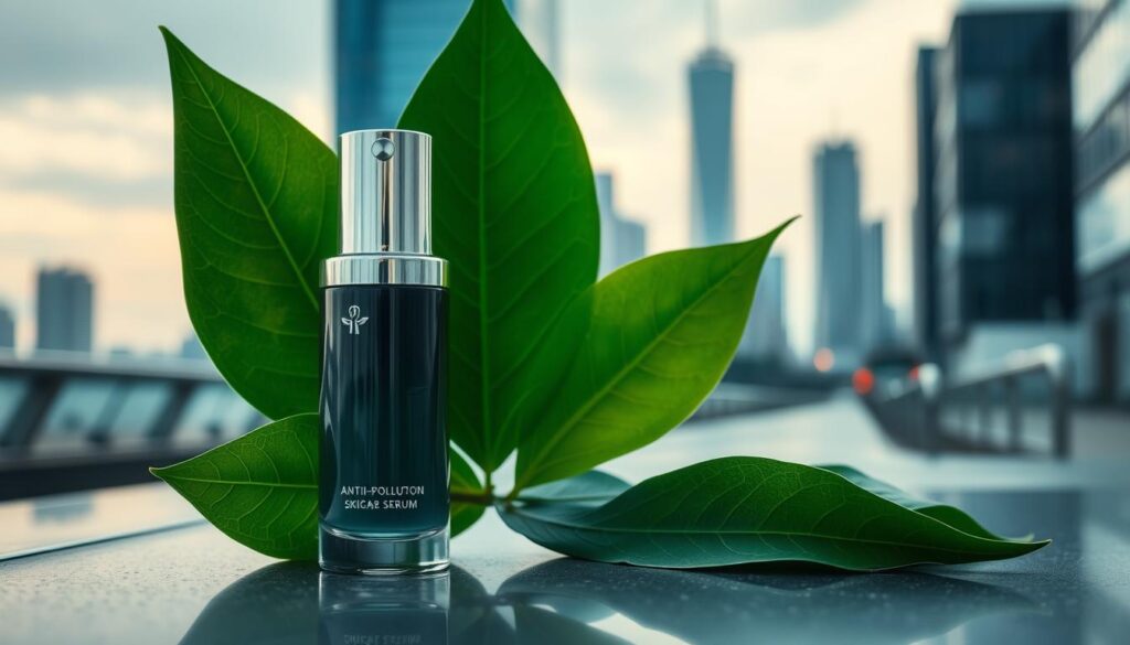 Anti-pollution skincare serum